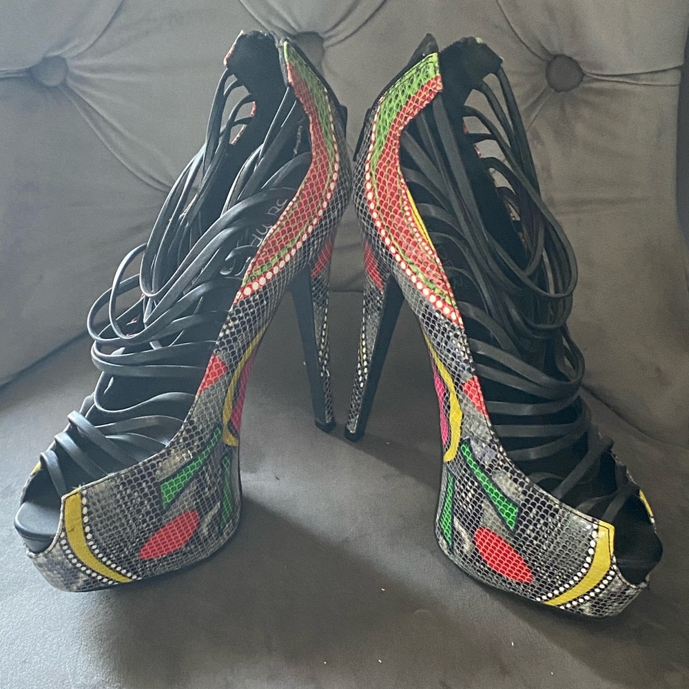 Colorful heels